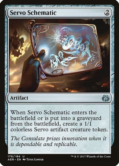 Servo Schematic Aether Revolt Magic card
