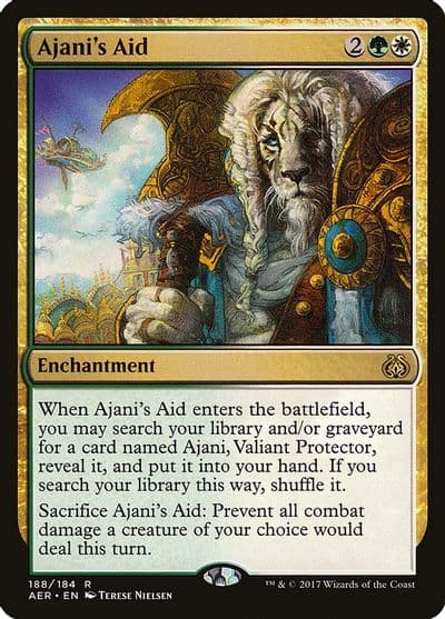 Ajanis Aid Aether Revolt Magic card