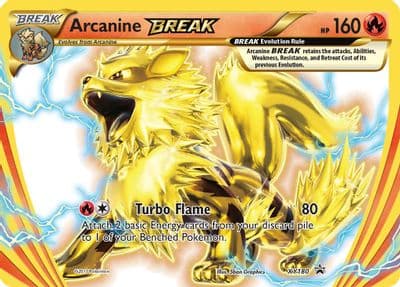 Arcanine BREAK - XY180 XY Promos Pokemon card