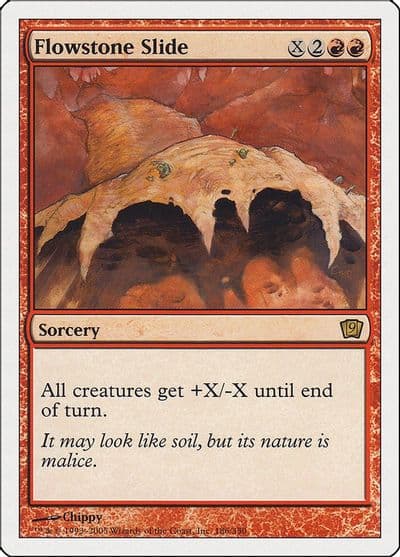 Flowstone Slide 9th Edition Magic card