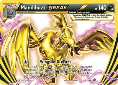 Mandibuzz BREAK XY Promos Pokemon card