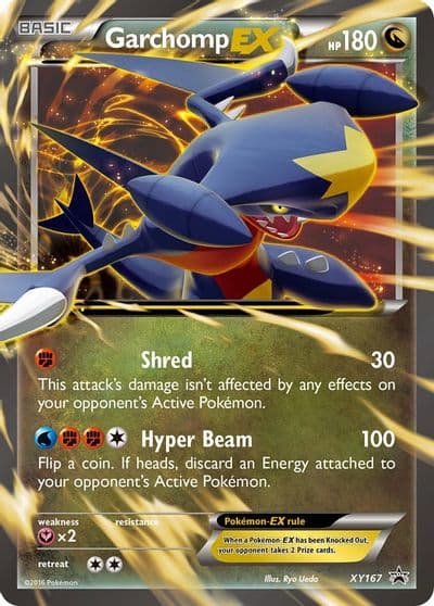 Garchomp EX - XY167 XY Promos Pokemon card