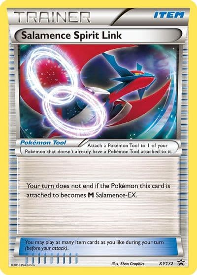 Salamence Spirit Link XY Promos Pokemon card