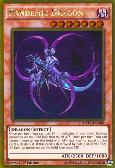 Pandemic Dragon The Dark Side of Dimensions Movie Pack: Gold Edition Yu-Gi-Oh! card