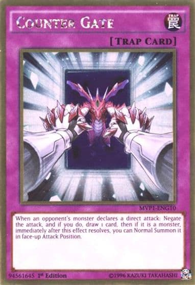 Counter Gate The Dark Side of Dimensions Movie Pack: Gold Edition Yu-Gi-Oh! card