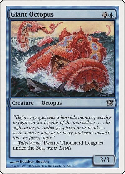 Giant Octopus 9th Edition Magic card
