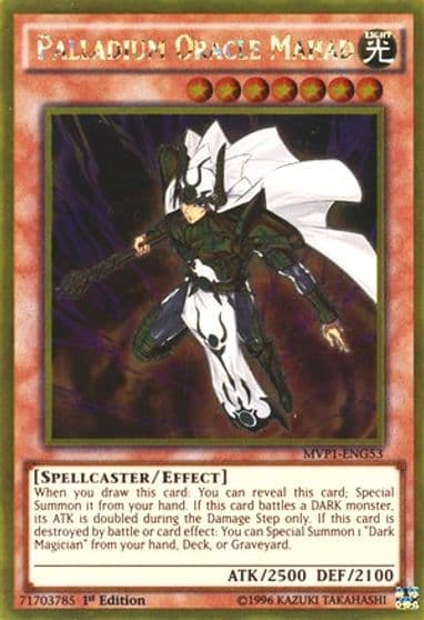 Palladium Oracle Mahad The Dark Side of Dimensions Movie Pack: Gold Edition Yu-Gi-Oh! card