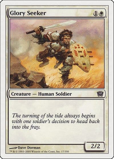 Glory Seeker 9th Edition Magic card