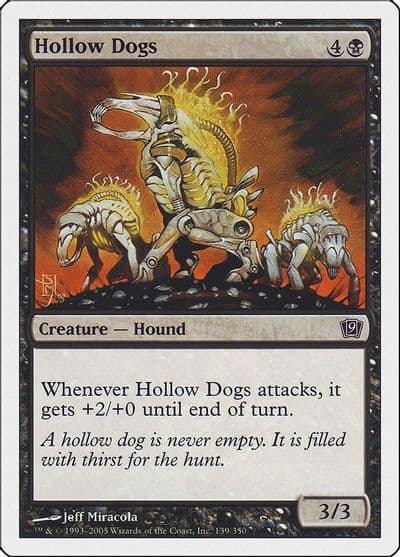 Hollow Dogs 9th Edition Magic card
