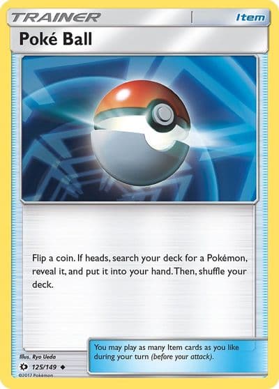 Poke Ball SM Base Set Pokemon card