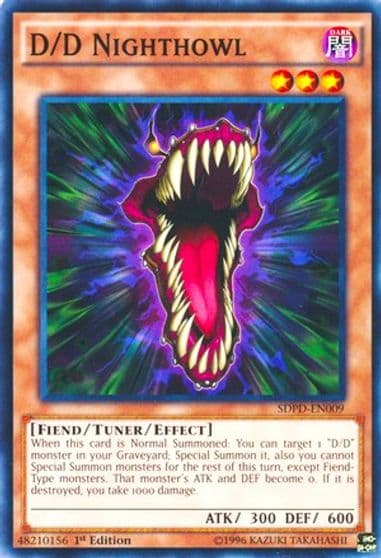 D D Nighthowl Structure Deck: Pendulum Domination Yu-Gi-Oh! card