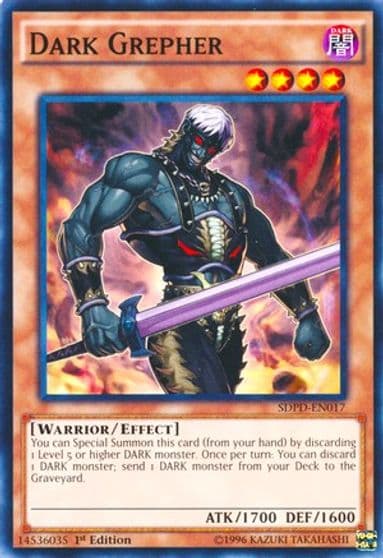 Dark Grepher Structure Deck: Pendulum Domination Yu-Gi-Oh! card