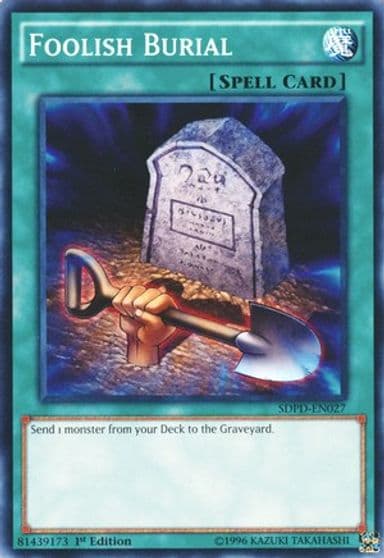 Foolish Burial Structure Deck: Pendulum Domination Yu-Gi-Oh! card