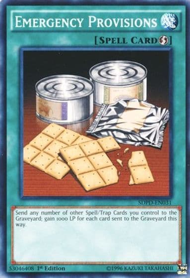 Emergency Provisions Structure Deck: Pendulum Domination Yu-Gi-Oh! card