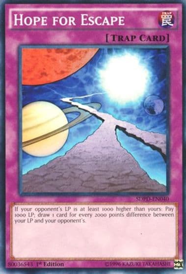 Hope for Escape Structure Deck: Pendulum Domination Yu-Gi-Oh! card