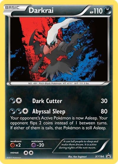Darkrai - XY194 XY Promos Pokemon card