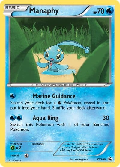 Manaphy - XY190 XY Promos Pokemon card