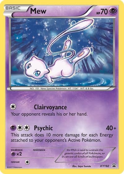 Mew - XY192 XY Promos Pokemon card