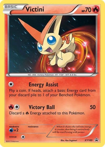 Victini - XY189 XY Promos Pokemon card