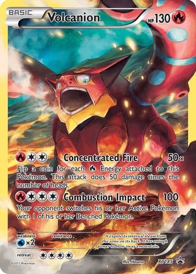 Volcanion - XY185 XY Promos Pokemon card