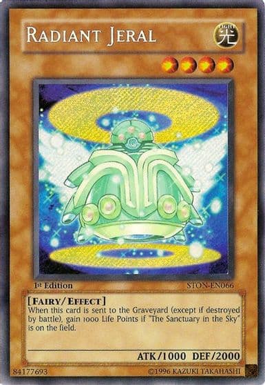 Radiant Jeral Strike of Neos Yu-Gi-Oh! card