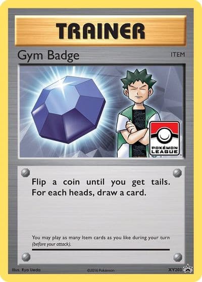 Gym Badge (Brock) XY Promos Pokemon card