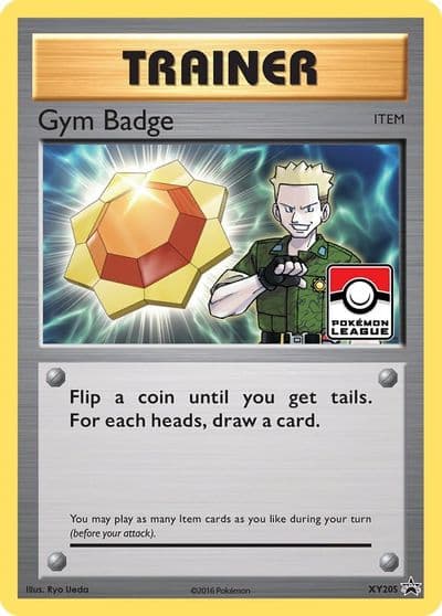 Gym Badge (Lt. Surge) XY Promos Pokemon card