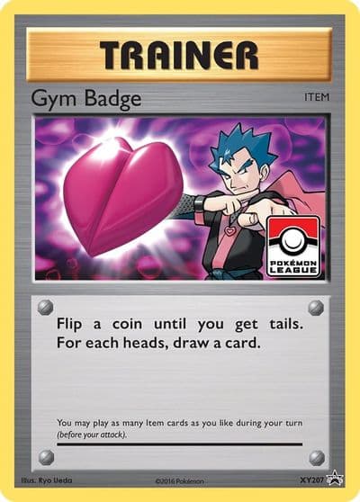 Gym Badge (Koga) XY Promos Pokemon card
