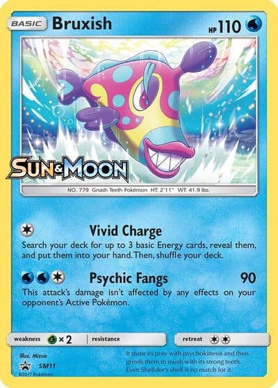 Bruxish - SM11 (Prerelease) SM Promos Pokemon card
