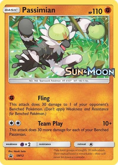 Passimian - SM12 (Prerelease) SM Promos Pokemon card