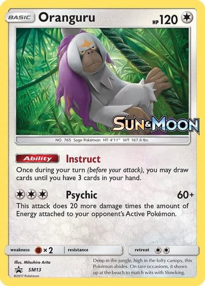 Oranguru - SM13 (Prerelease) SM Promos Pokemon card