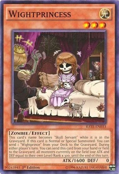 Wightprincess Raging Tempest Yu-Gi-Oh! card