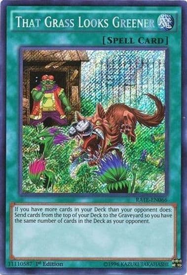 That Grass Looks Greener Raging Tempest Yu-Gi-Oh! card
