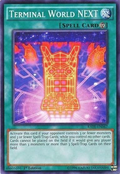 Terminal World NEXT Raging Tempest Yu-Gi-Oh! card