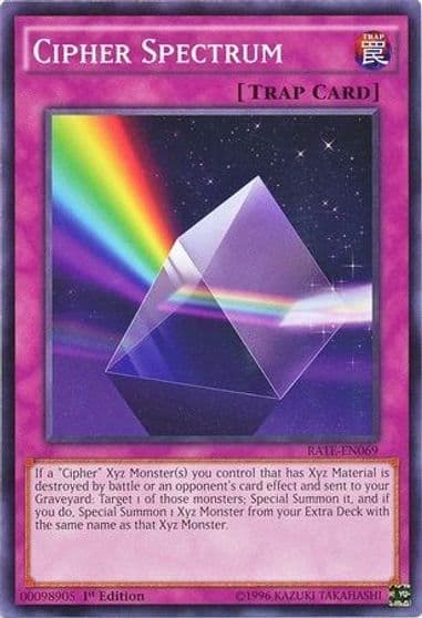 Cipher Spectrum Raging Tempest Yu-Gi-Oh! card