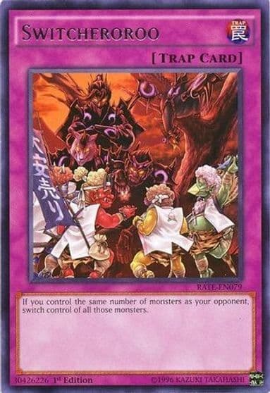 Switcheroroo Raging Tempest Yu-Gi-Oh! card