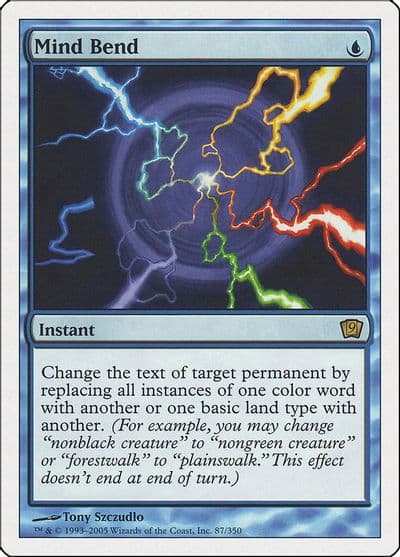 Mind Bend 9th Edition Magic card
