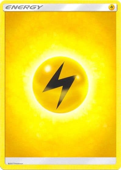 Lightning Energy Emerald Pokemon card