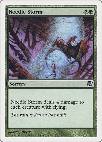Needle Storm 9th Edition Magic card