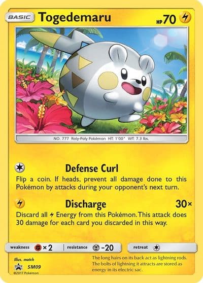 Togedemaru - SM09 SM Promos Pokemon card