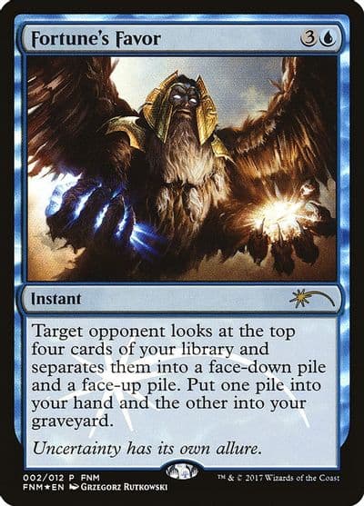 Fortunes Favor FNM Promos Magic card