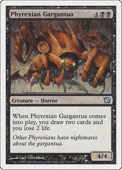Phyrexian Gargantua 9th Edition Magic card