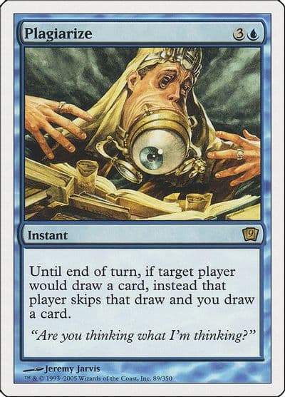Plagiarize 9th Edition Magic card