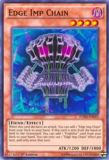 Edge Imp Chain Fusion Enforcers Yu-Gi-Oh! card