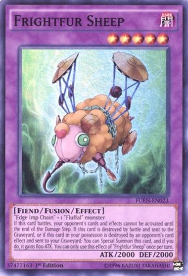 Frightfur Sheep Fusion Enforcers Yu-Gi-Oh! card
