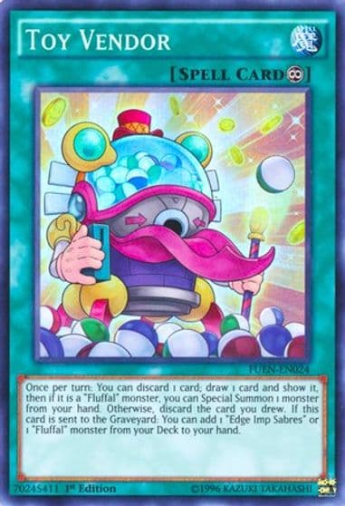 Toy Vendor Fusion Enforcers Yu-Gi-Oh! card