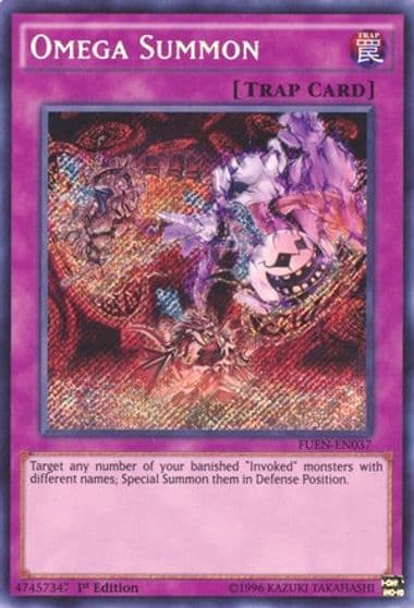 Omega Summon Fusion Enforcers Yu-Gi-Oh! card