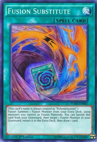 Fusion Substitute Fusion Enforcers Yu-Gi-Oh! card