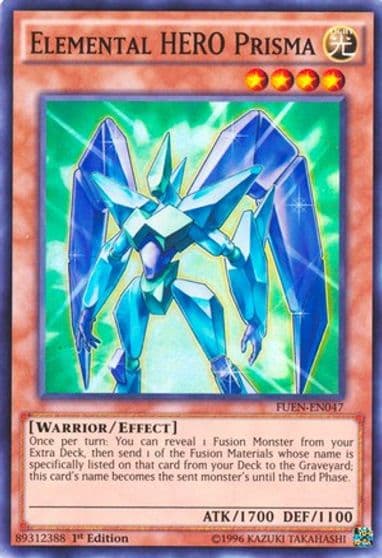 Elemental HERO Prisma Fusion Enforcers Yu-Gi-Oh! card