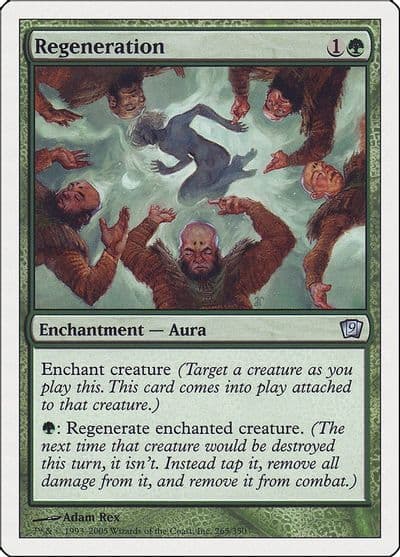 Regeneration 9th Edition Magic card